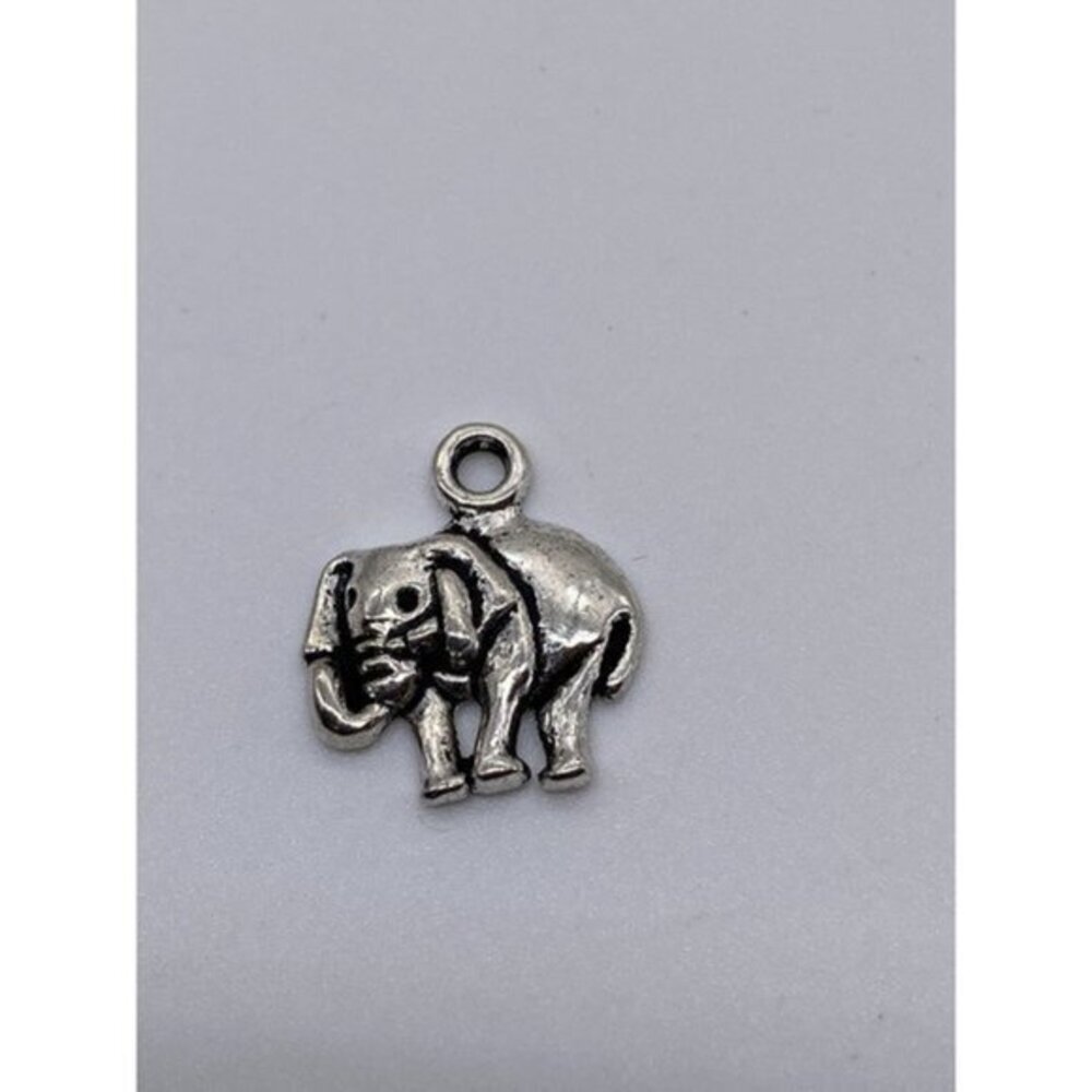 Animal Charm Pendant‎ Tibetan Silver Tone Double Sided Pendant Item 3445
